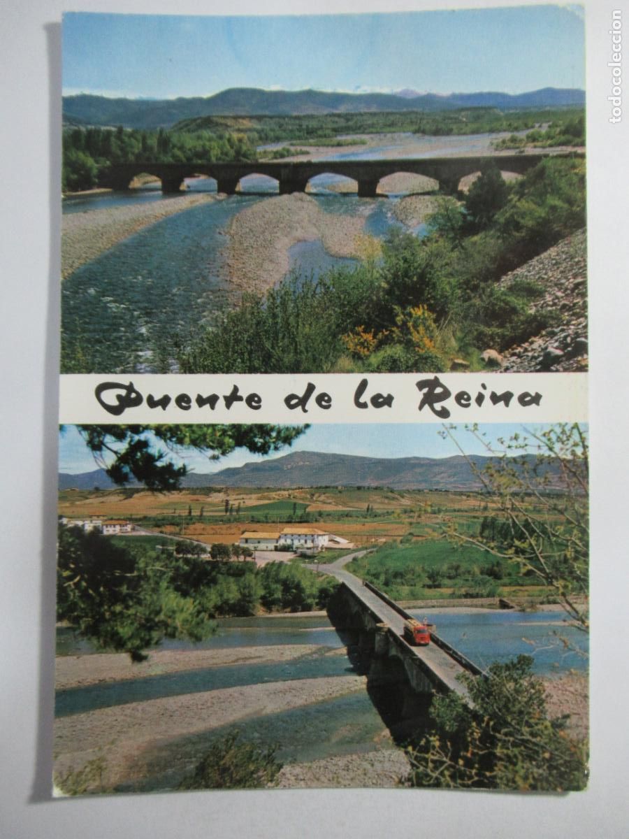 Postales: Pirineo Aragon&eacute;s (Huesca) - Puente La Reina - S/C