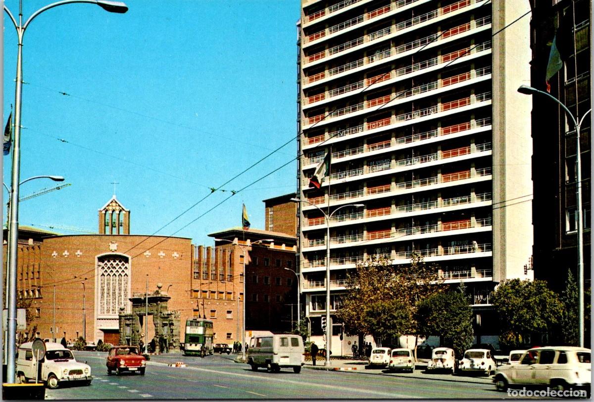 Postales: Zaragoza - Sector Paseo de Pamplona y Puerta del Carmen - Zerkowitz 82/1057 - Troleb&uacute;s 2 pisos - R4