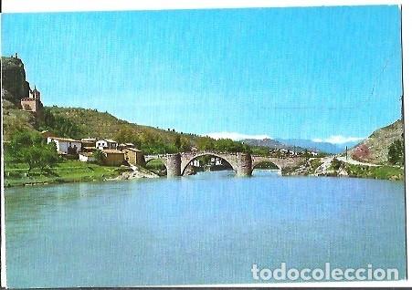 Postales: POSTAL A COLOR N&ordm; 3 GRAUS HUESCA PUENTE DE ABAJO SOBRE RIO ESERA EDICIONES SICILIA