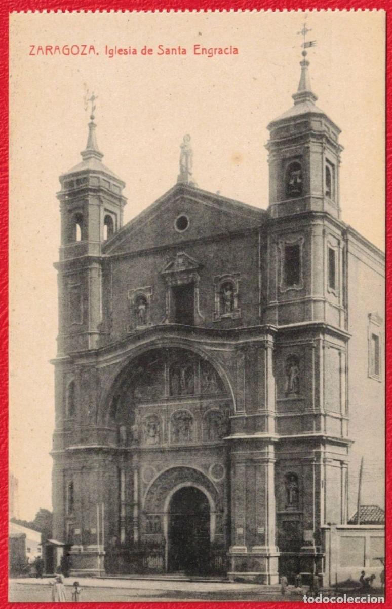 Postales: Zaragoza - Iglesia de Santa Engracia - Fototipia Thomas Barcelona