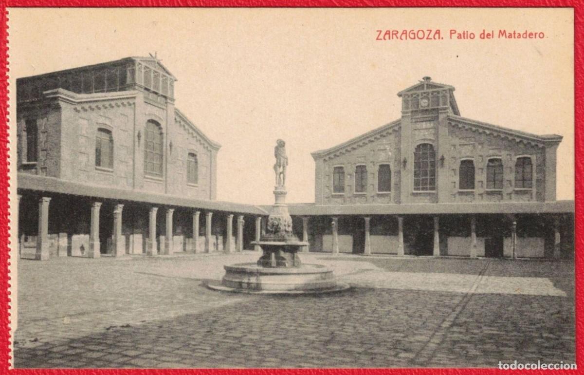 Postales: Zaragoza - Patio del Matadero - Fototipia Thomas Barcelona