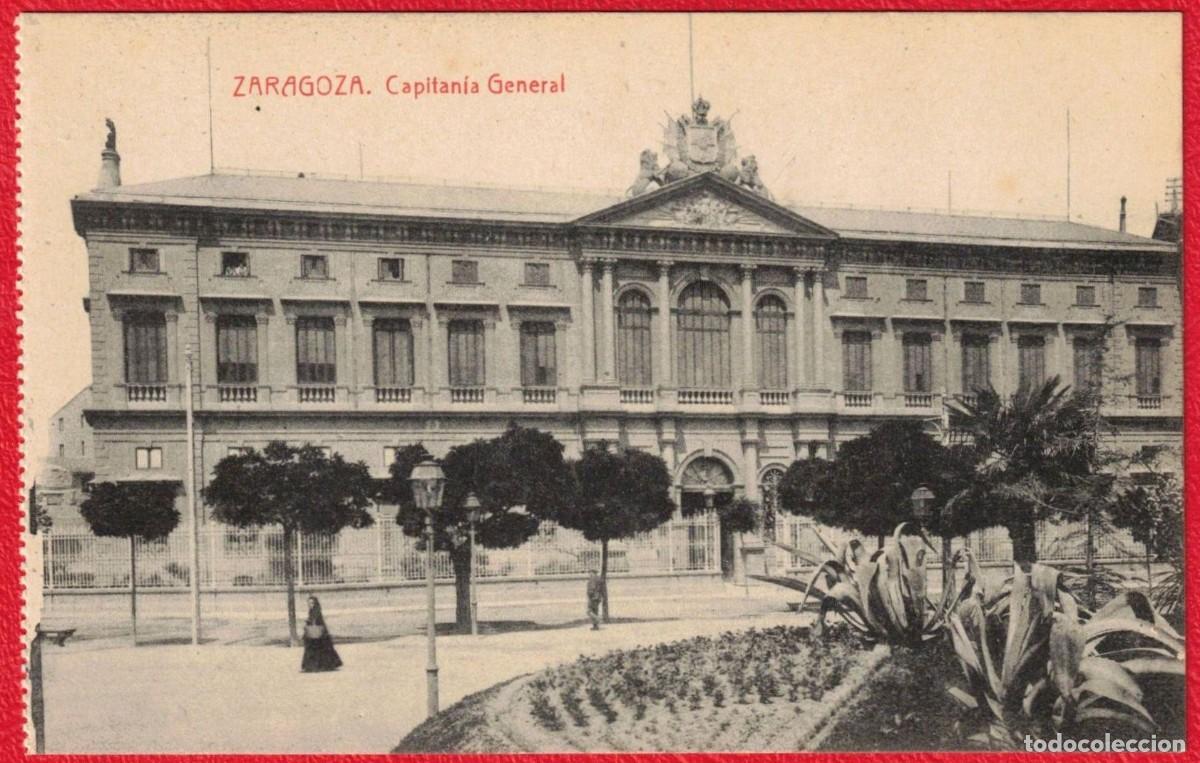 Postales: Zaragoza - Capitania General - Fototipia Thomas Barcelona