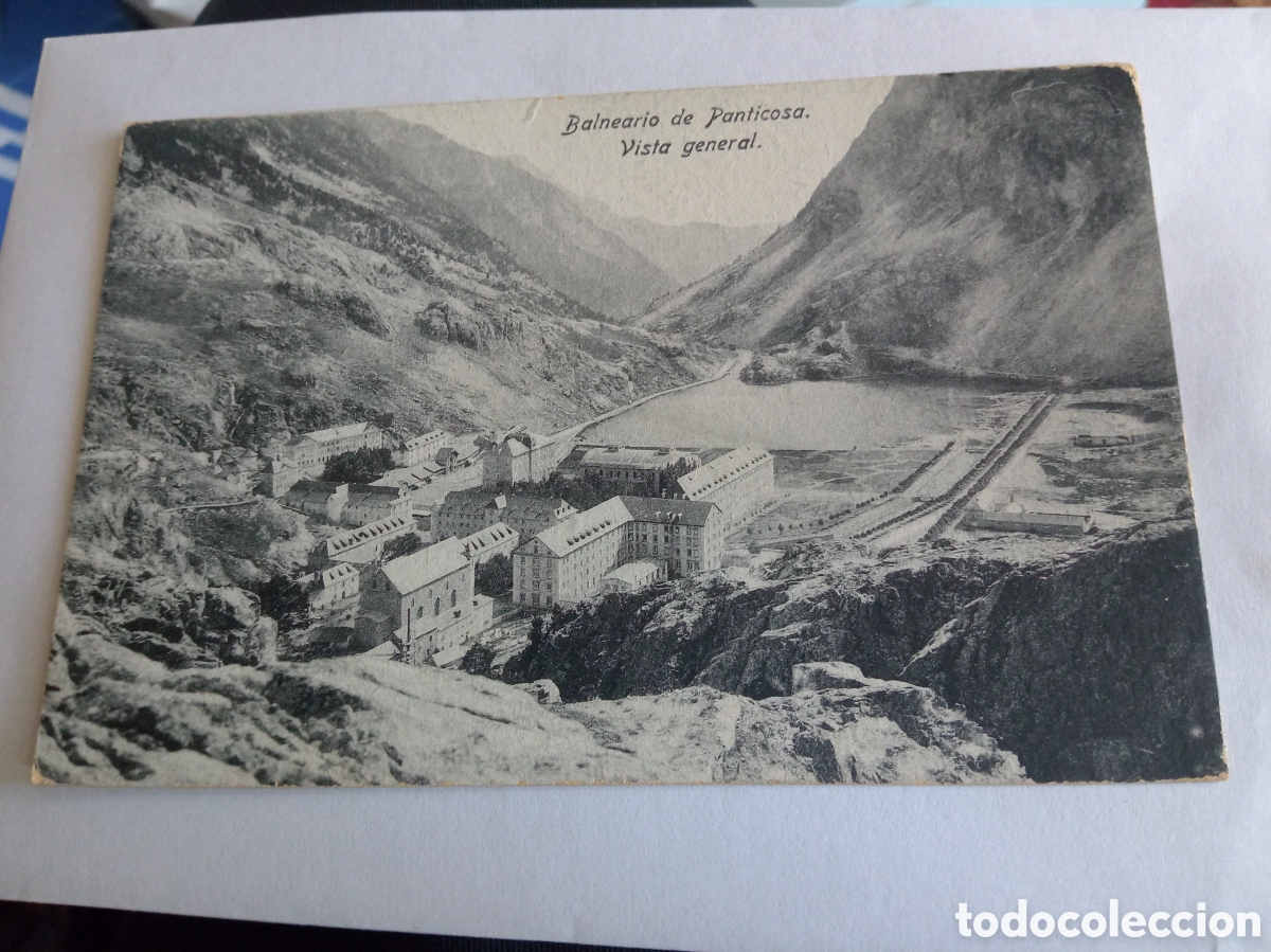 Postales: Antigua postal fotogr&aacute;fica, Balneario de Panticosa, Vista General