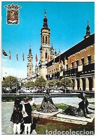 Postales: BASILICA DEL PILAR / THE PILAR BASILICA.- ZARAGOZA