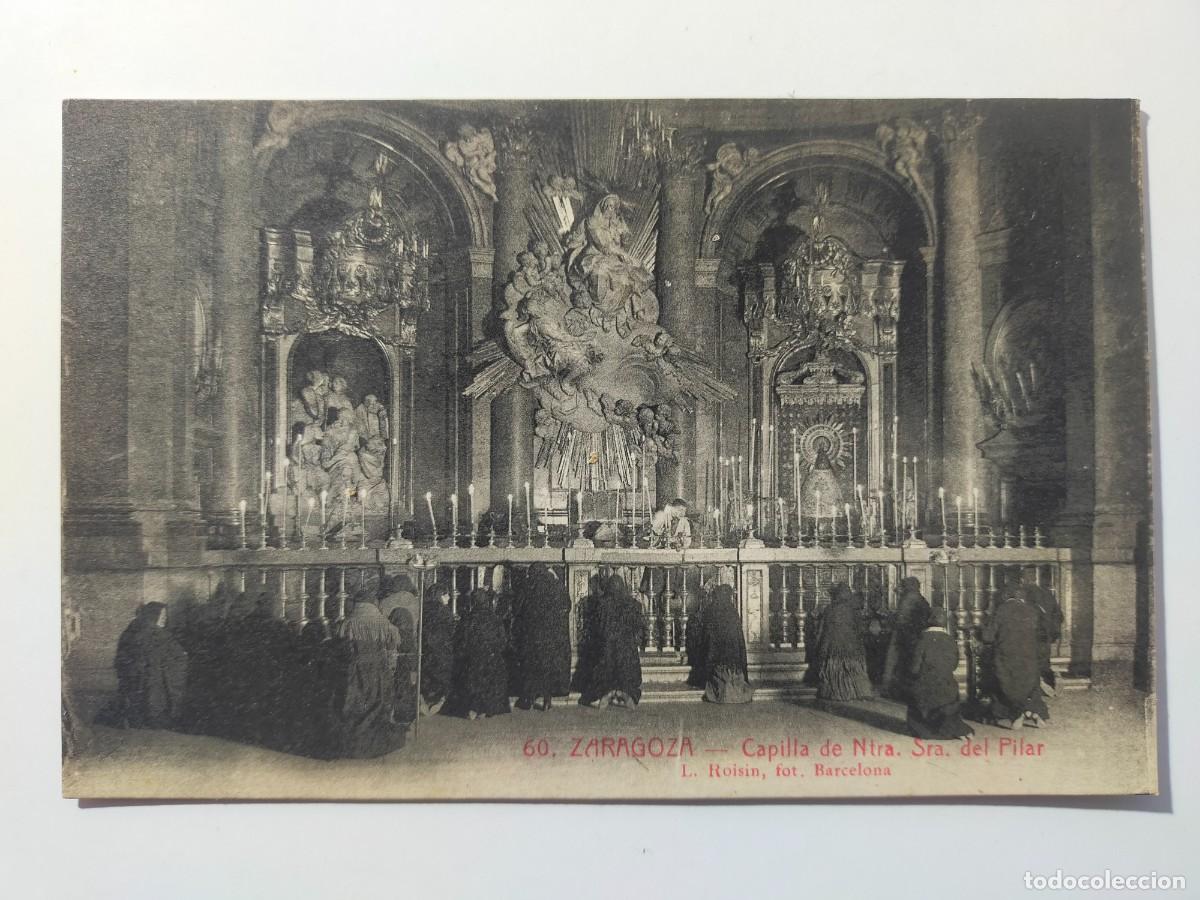 Postales: Tarjeta Postal: Capilla de Ntra Sra del Pilar, ZARAGOZA. - Fot. L. Roisin - Sin Circular.