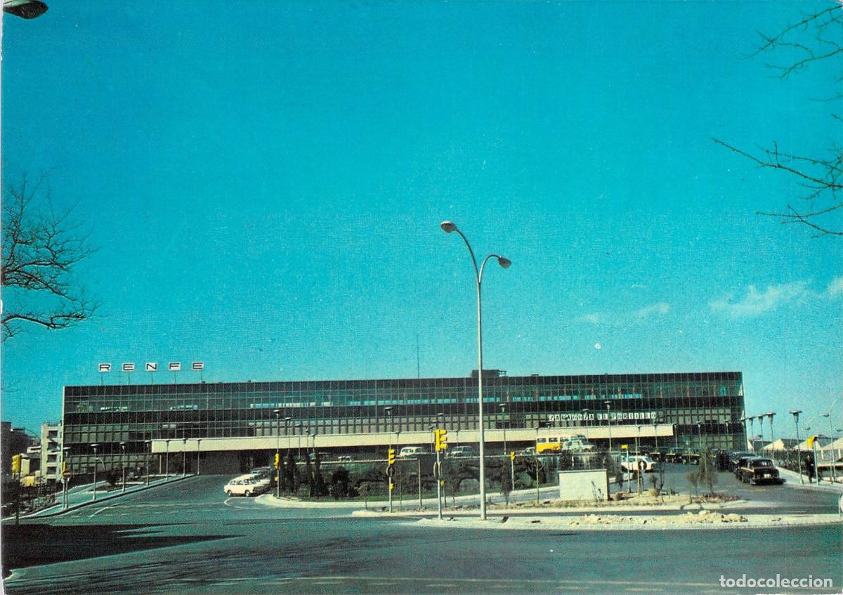 Postales: Postal Nueva Estaci&oacute;n de Zaragoza-Portillo RENFE