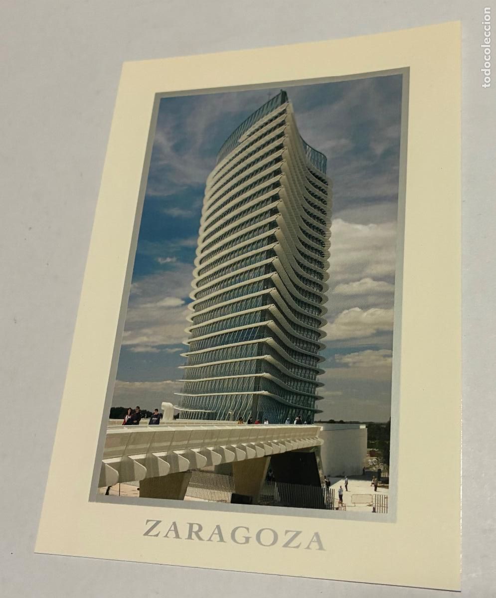 Postales: POSTAL TORRE DEL AGUA EXPO ZARAGOZA 2008,