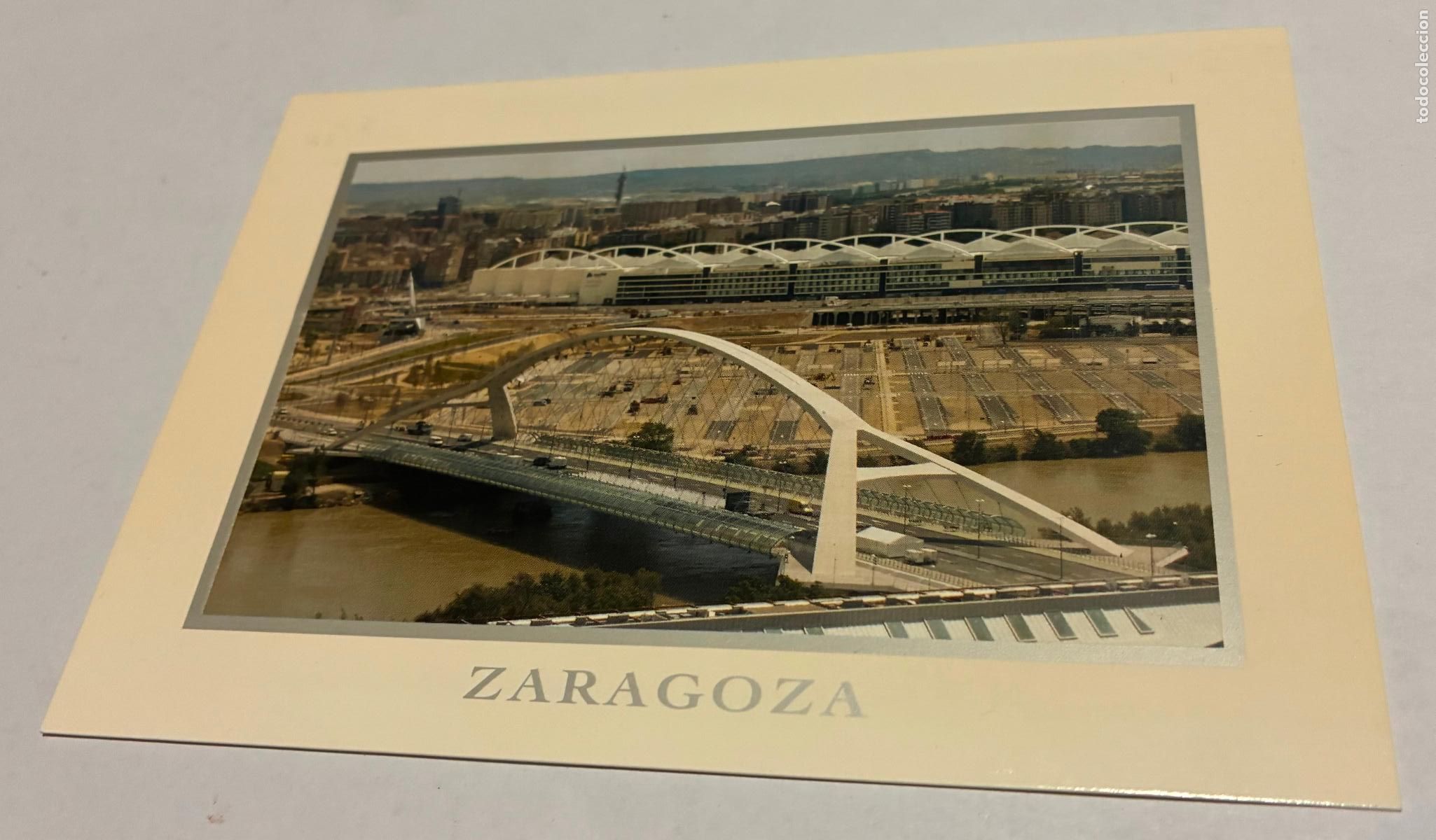 Postales: POSTAL PUENTE DEL MILENIO, ZARAGOZA, EXPO 2008