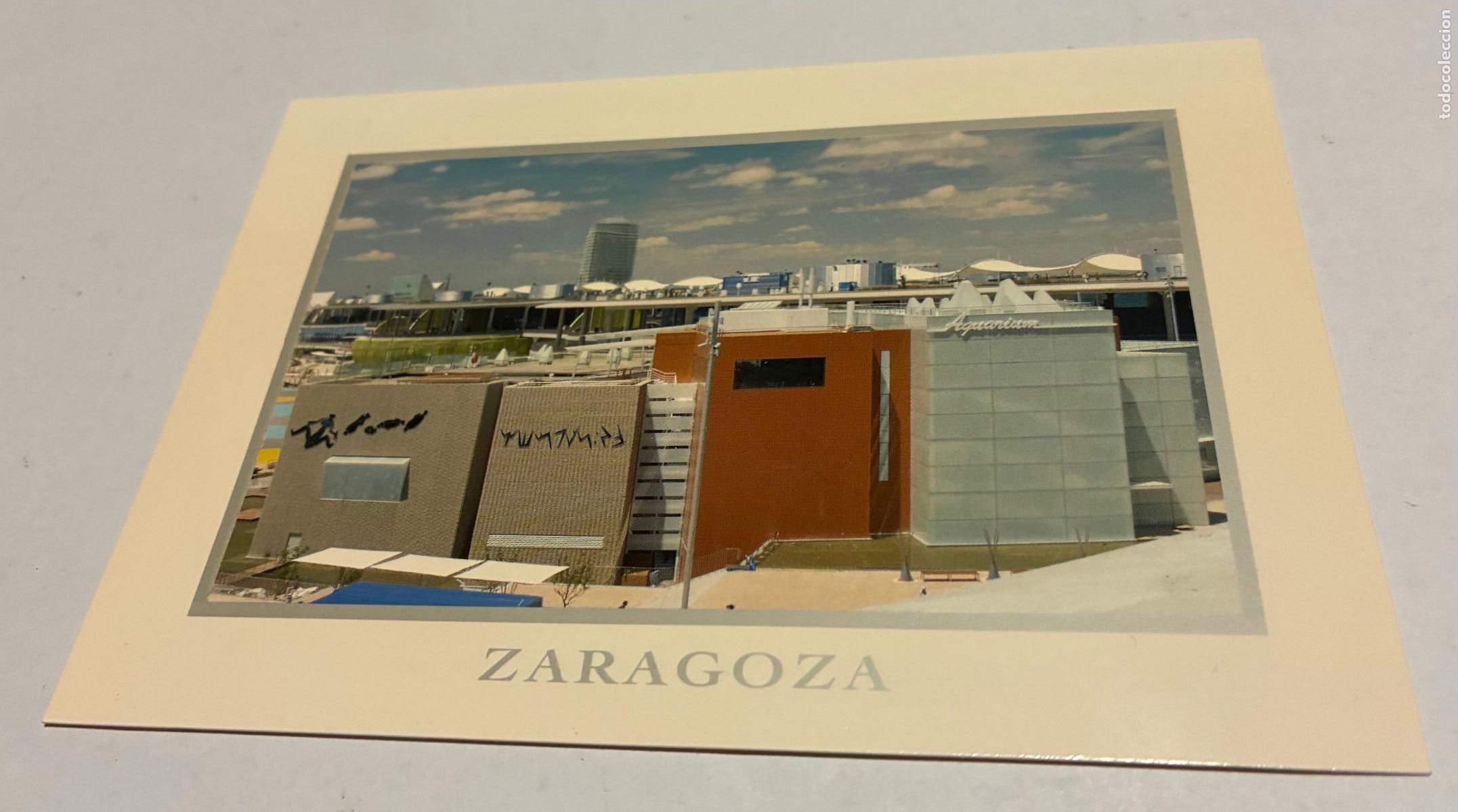 Postales: POSTAL ZARAGOZA EL ACUARIO EXPO 2008