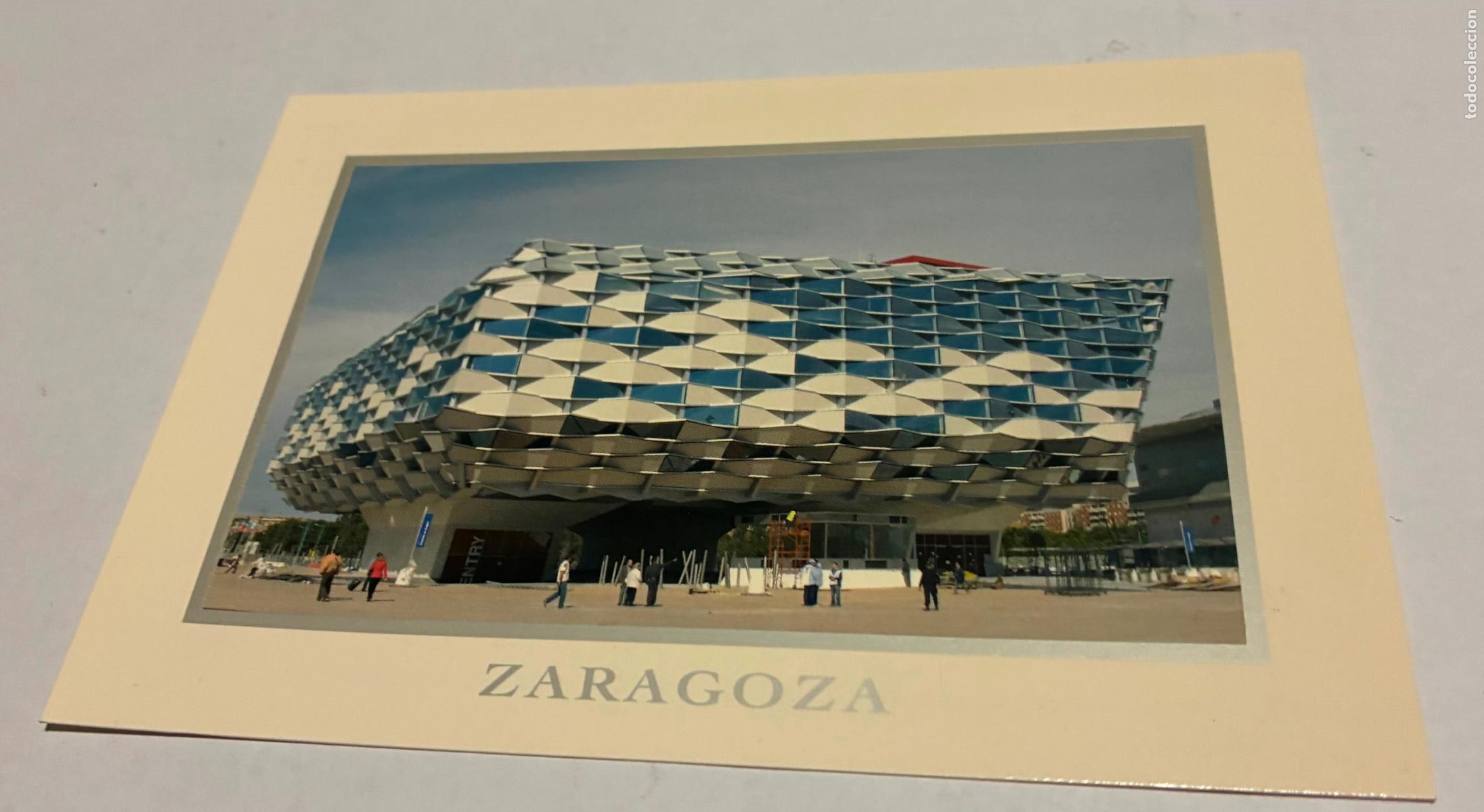 Postales: POSTAL ZARAGOZA PABELLON DE ARAGON, EXPO 2008