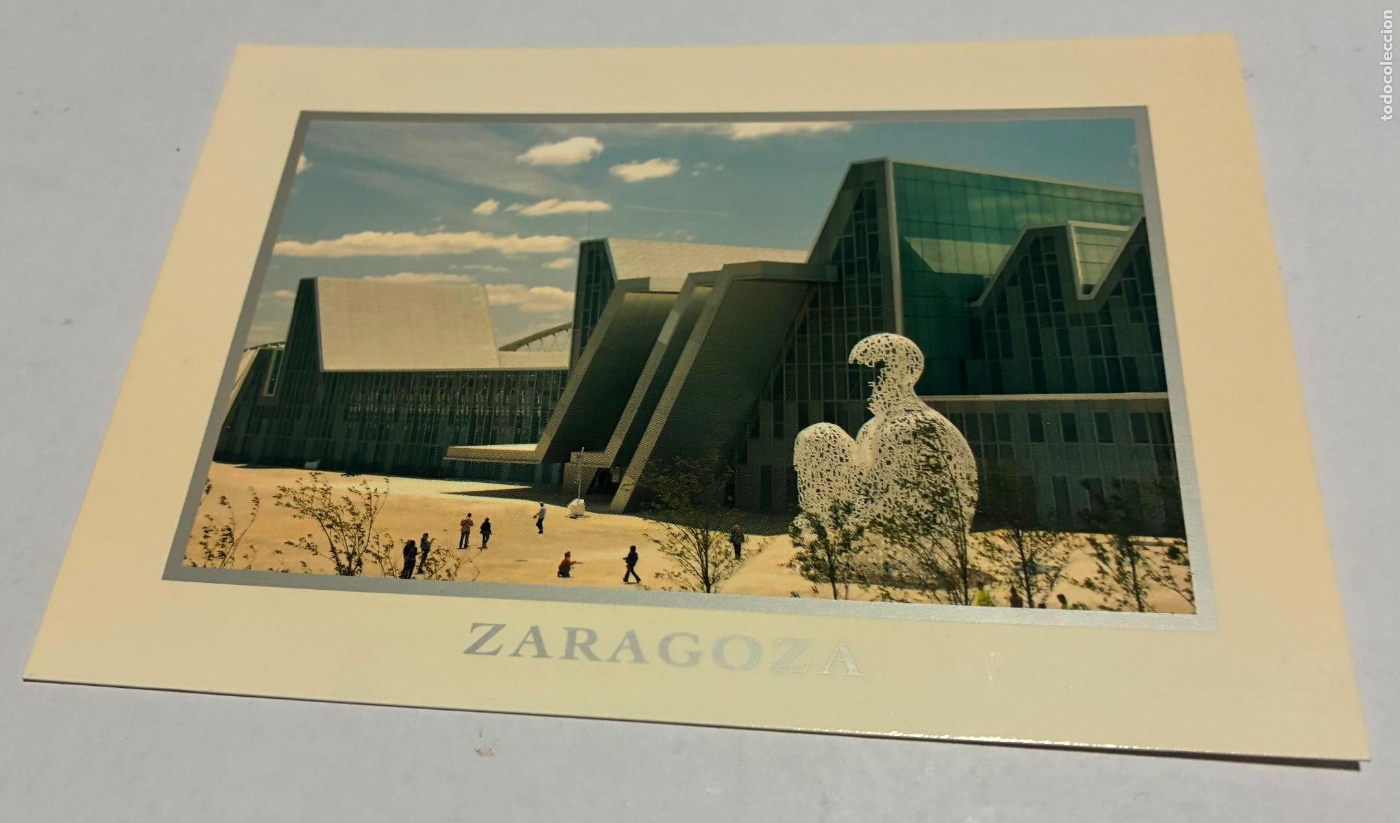 Postales: POSTAL ZARAGOZA EL PALACIO DE CONGRESOS EXPO 2008