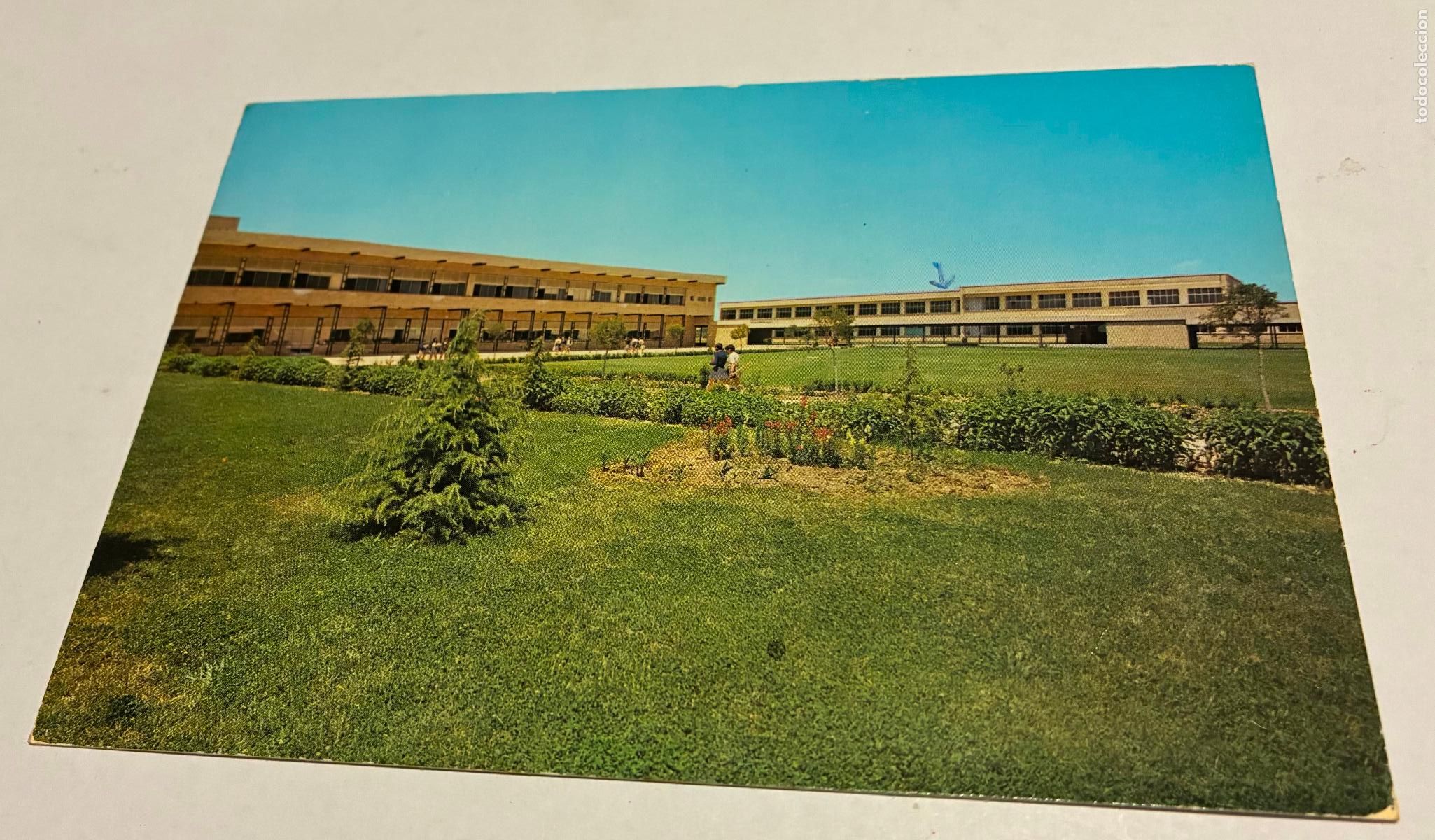 Postales: POSTAL ZARAGOZA, UNIVERSIDAD LABORAL DE ZARAGOZA, VISTA GENERAL PABELLONES DE AULAS