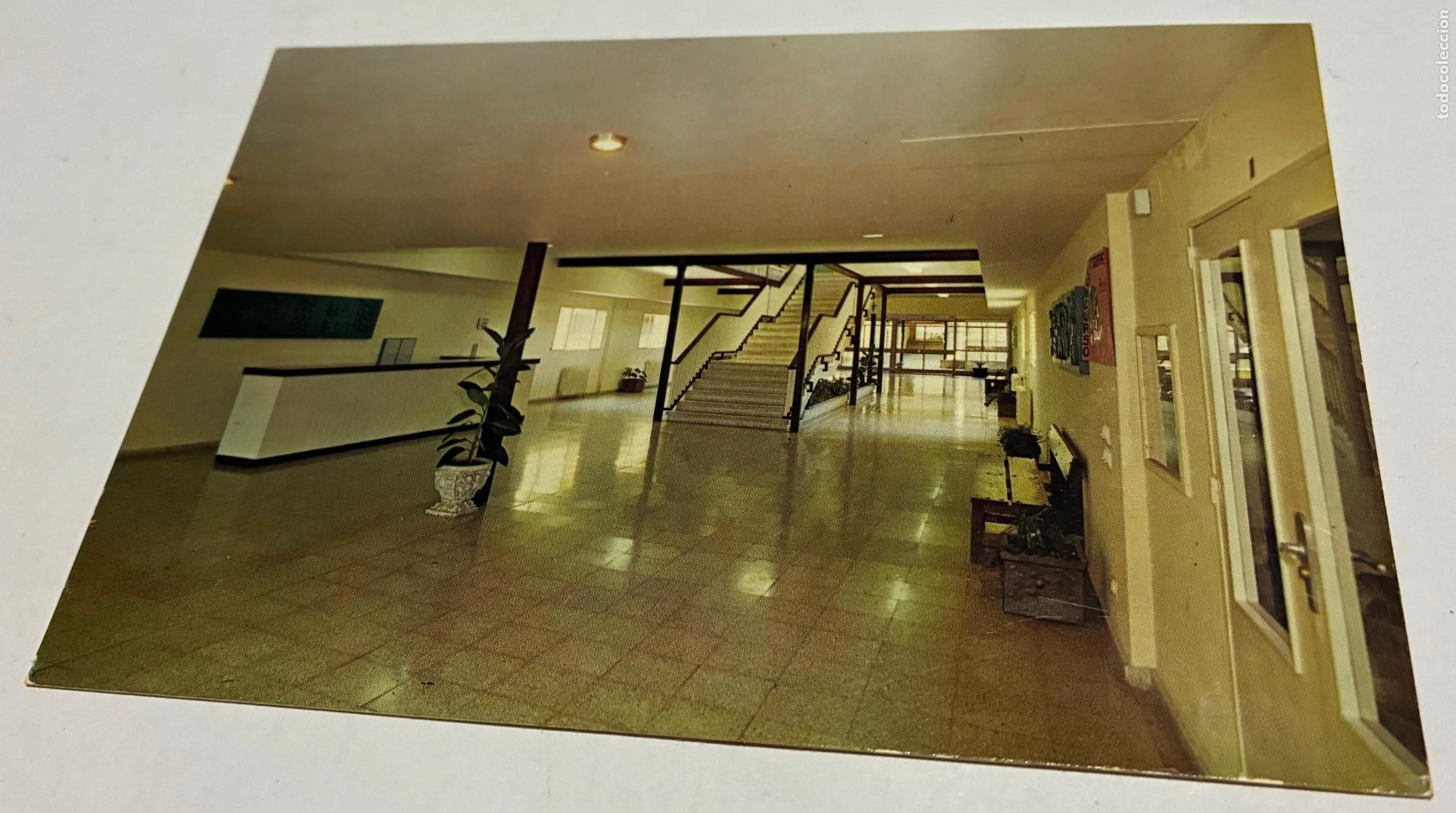 Postales: POSTAL UNIVERSIDAD LABORAL ZARAGOZA, VESTIBULO RESIDENCIA B DE ALUMNAS