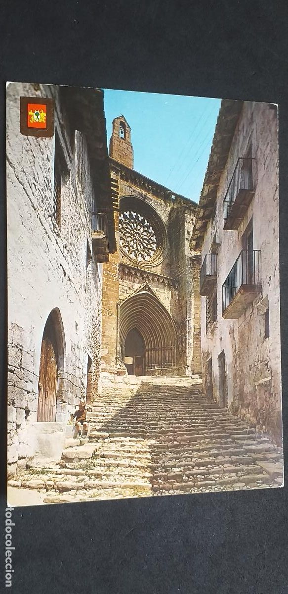 Postales: TERUEL-V15-II-150X105mm.-NO ESCRITA-VALDERROBRES-IGLESIA