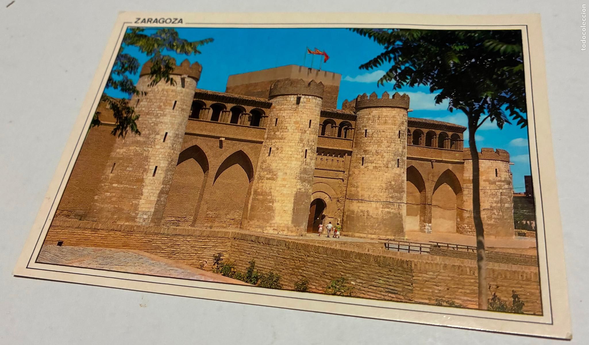Postales: POSTAL ZARAGOZA CASTILLO DE LA ALJAFERIA