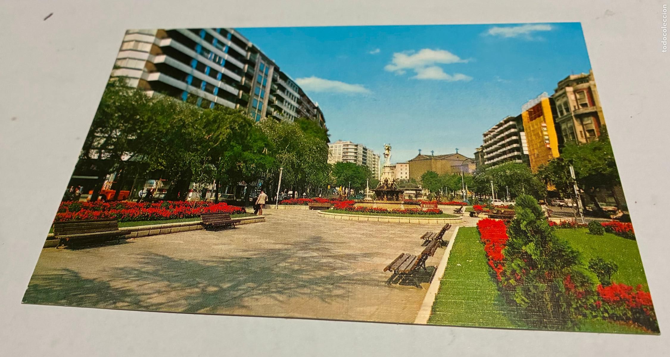 Postales: POSTAL ZARAGOZA PASEO DE LA CONSTITUCION