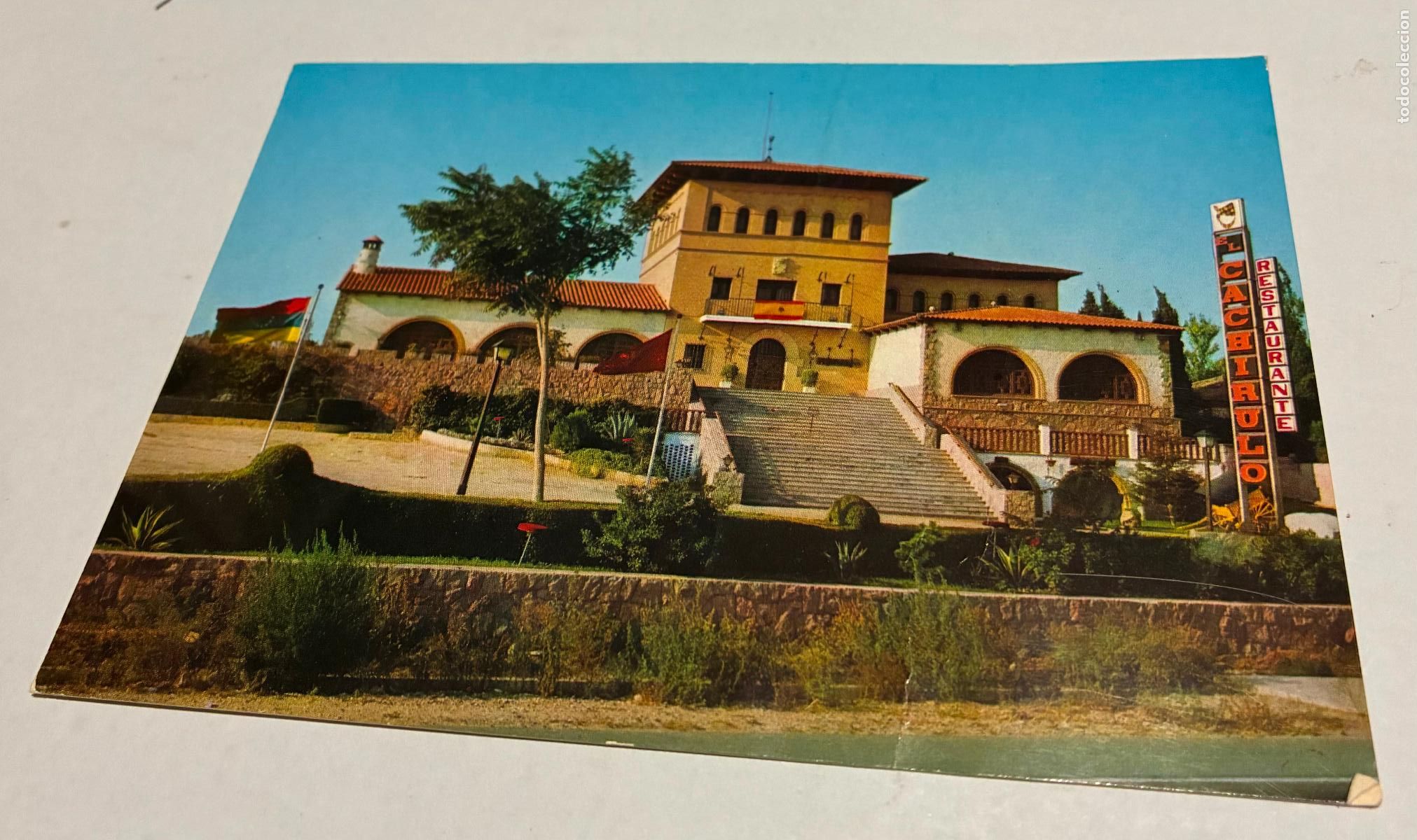Postales: POSTAL ZARAGOZAD RESTAURANTE EL CACHIRULO