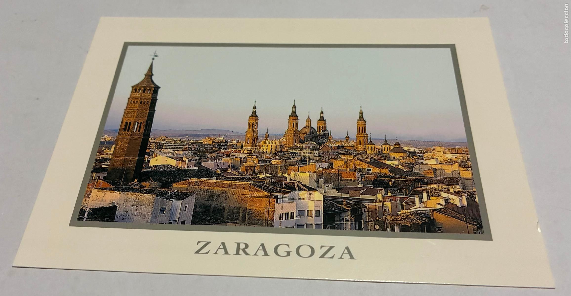 Postales: POSTAL ZARAGOZA VISTA SOBRE EL CASCO ANTIGUO DE ZARAGOZA