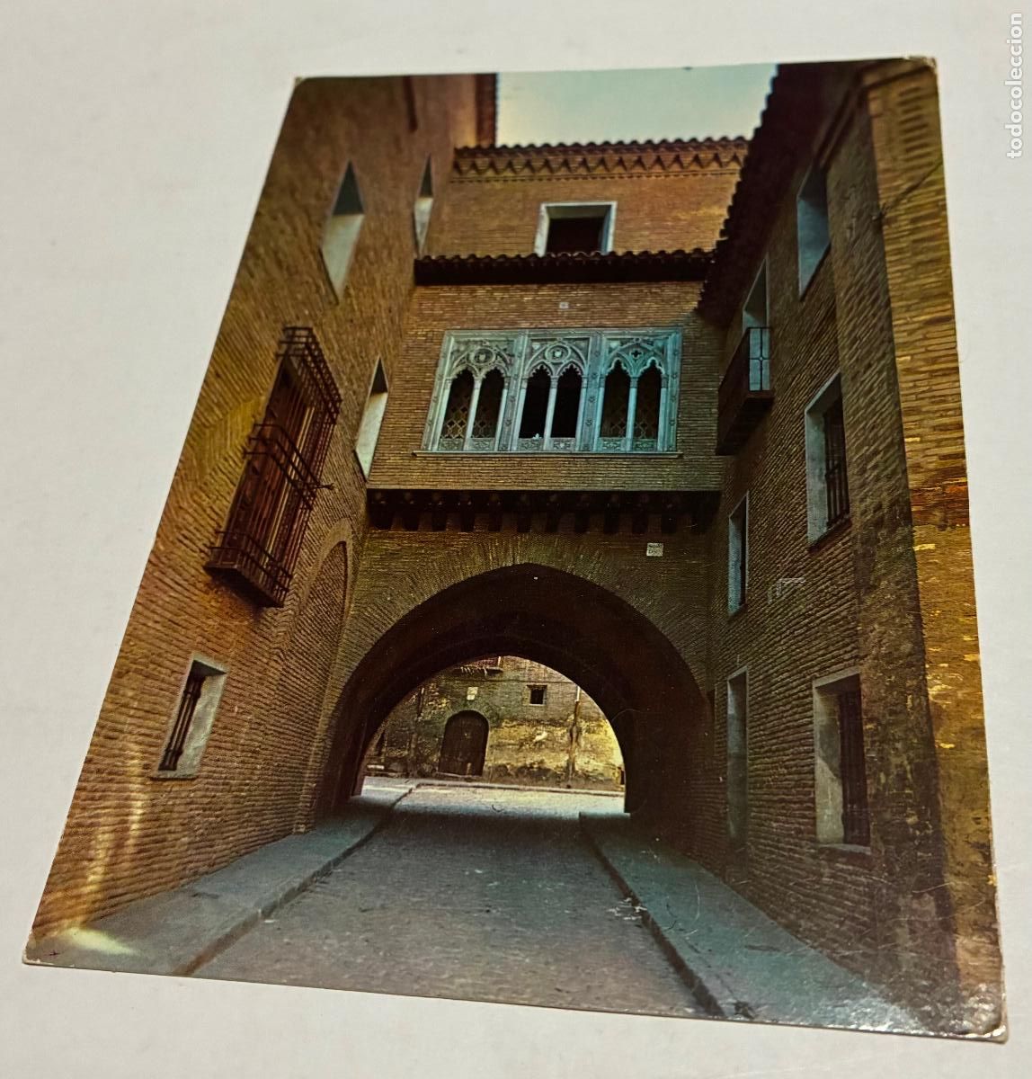 Postales: POSTAL ZARAGOZA ARCO DEL DEAN - Foto 1