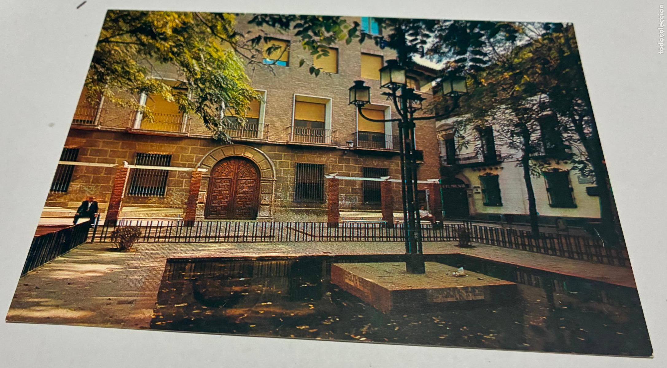 Postales: POSTAL ZARAGOZA PLAZA SANTA CRUZ