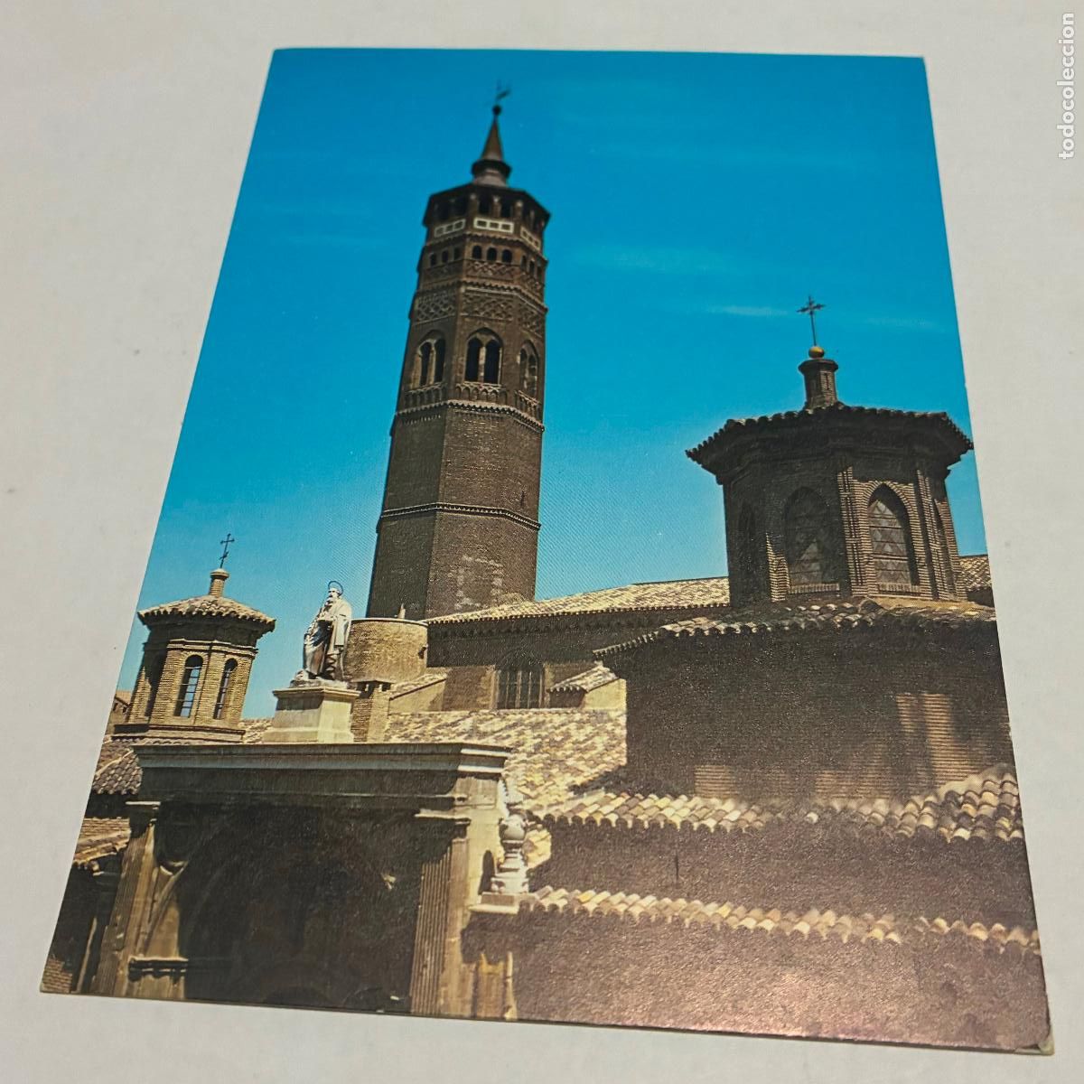 Postales: POSTAL ZARAGOZA IGLESIA DE SAN PABLO, TORRE MUDEJAR