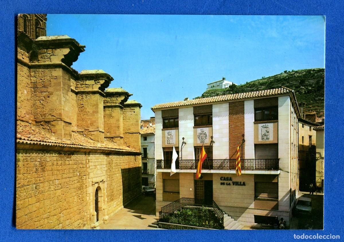 Postales: POSTAL SIN CIRCULAR ANDORRA 7 TERUEL AYUNTAMIENTO EDITA VISTABELLA