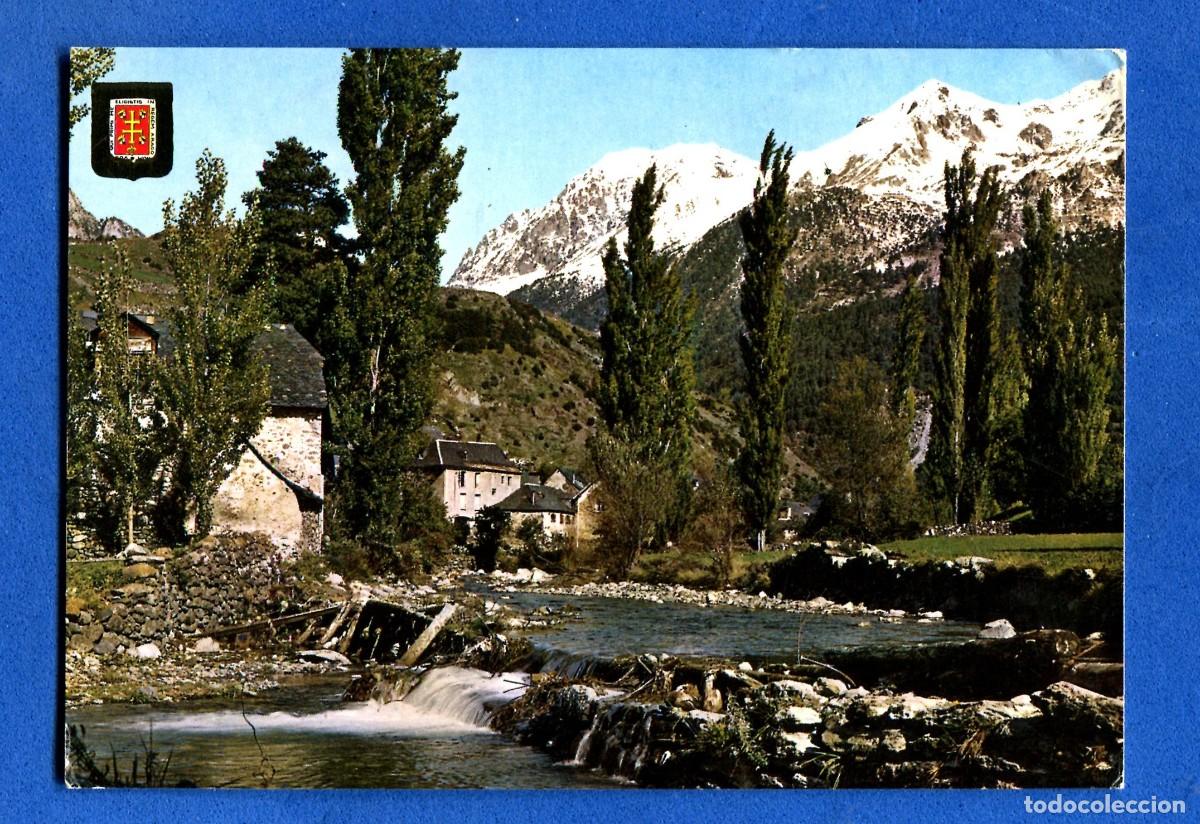 Postales: POSTAL SIN CIRCULAR SALLENT DE GALLEGO 59 HUESCA EDITA ESCUDO DE ORO