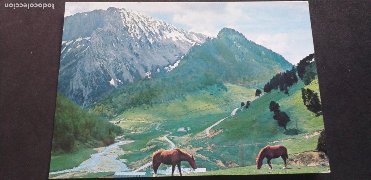 Postales: HUESCA-V15-III-150X105mm.-NO ESCRITA- PIRINEO NAVARRO ARAGONES-ZURIZA-ANSO-ISABA-PICO EZCAURRE