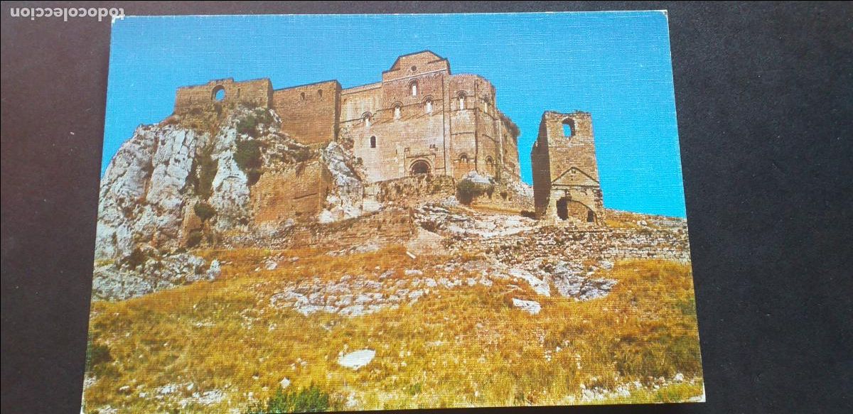 Postales: HUESCA-V15-III-150X105mm.-NO ESCRITA-LOARRE-CASTILLO ROMANICO SIGLO XI