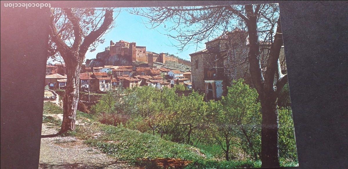 Postales: HUESCA-V15-III-150X105mm.-NO ESCRITA-ALQUEZAR-CASTILLO Y COLEGIATA...
