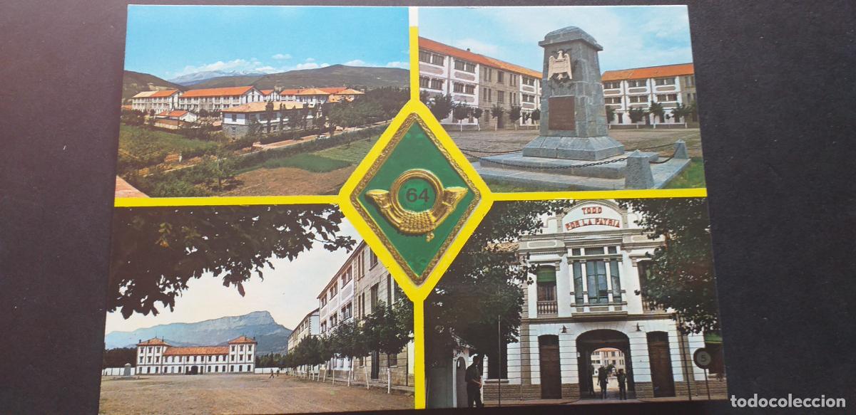Postales: HUESCA-V15-III-150X105mm.-NO ESCRITA-JACA-CUARTEL DE LA VICTORIA