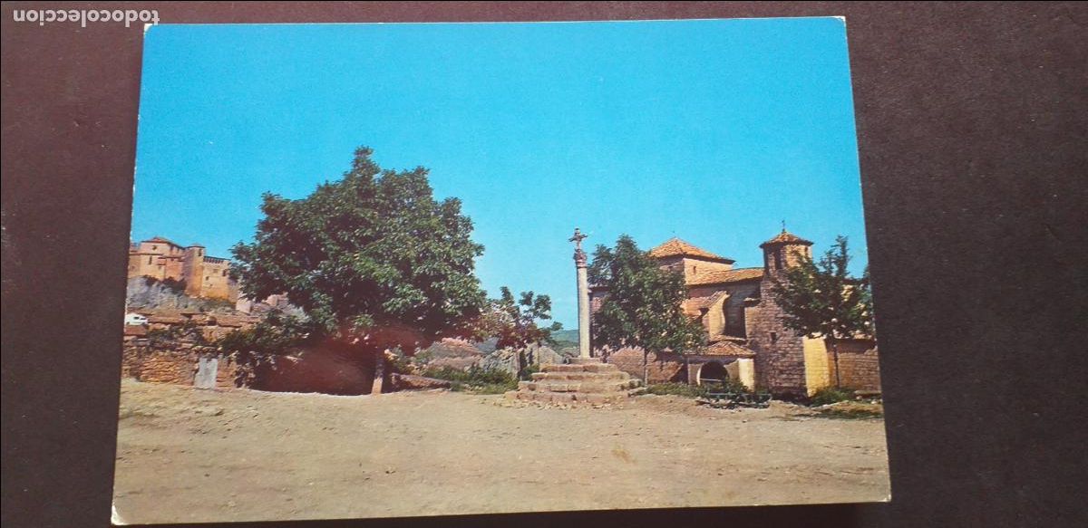 Postales: HUESCA-V15-III-150X105mm.-NO ESCRITA-ALQUEZAR-CRUZ DE TERMINO