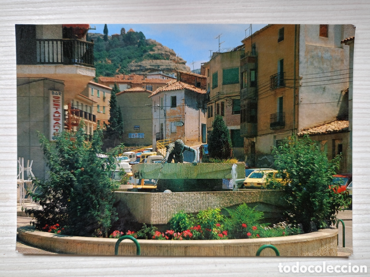Postales: Alcorisa Teruel fuente a la infancia y juventud