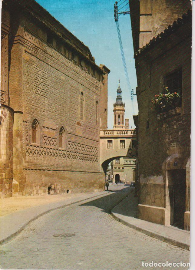 Postales: ZARAGOZA, LA SEO, PARED MUDEJAR Y ARCO DEL ARZOBISPO &ndash; ED.ARRIBAS 2082 &ndash; S/C