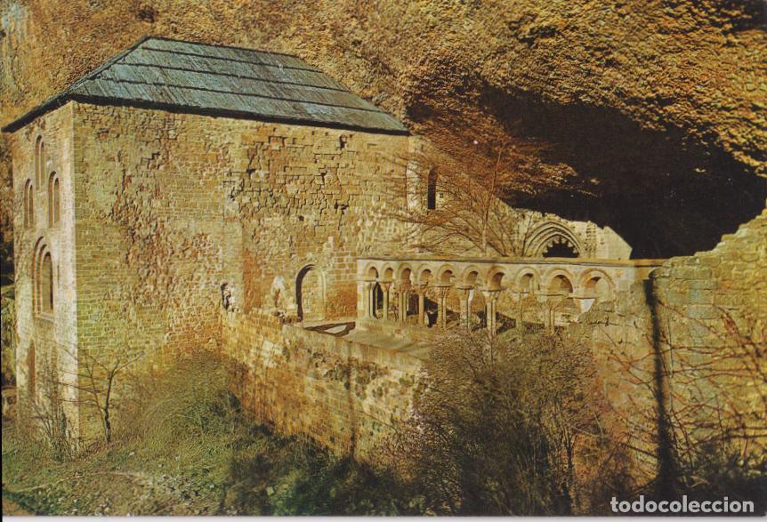 Postales: SAN JUAN DE LA PE&Ntilde;A, MONASTERIO S.XI &ndash; FOTO PE&Ntilde;ARROYA N&ordm;285 &ndash; S/C