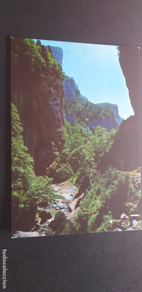 Postales: HUESCA-V15-III-150X105mm.-NO ESCRITA-PIRINEO ARAGONES-CA&Ntilde;ON DE ANISCLO