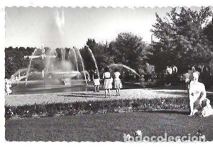 Postales: ANTIGUA POSTAL 351 ZARAGOZA PARQUE DE PRIMO DE RIVERA FUENTE GARCIA GARRABELLA