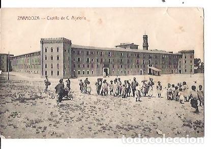 Postales: ANTIGUA POSTAL ZARAGOZA CASTILLO DE C ALJAFERIA M ARRIBAS