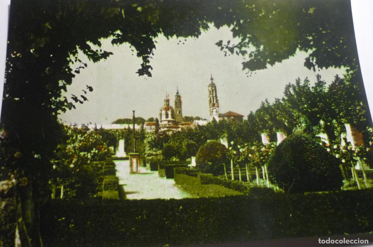 Postales: postal tarazona parque estacion torres catedral cm