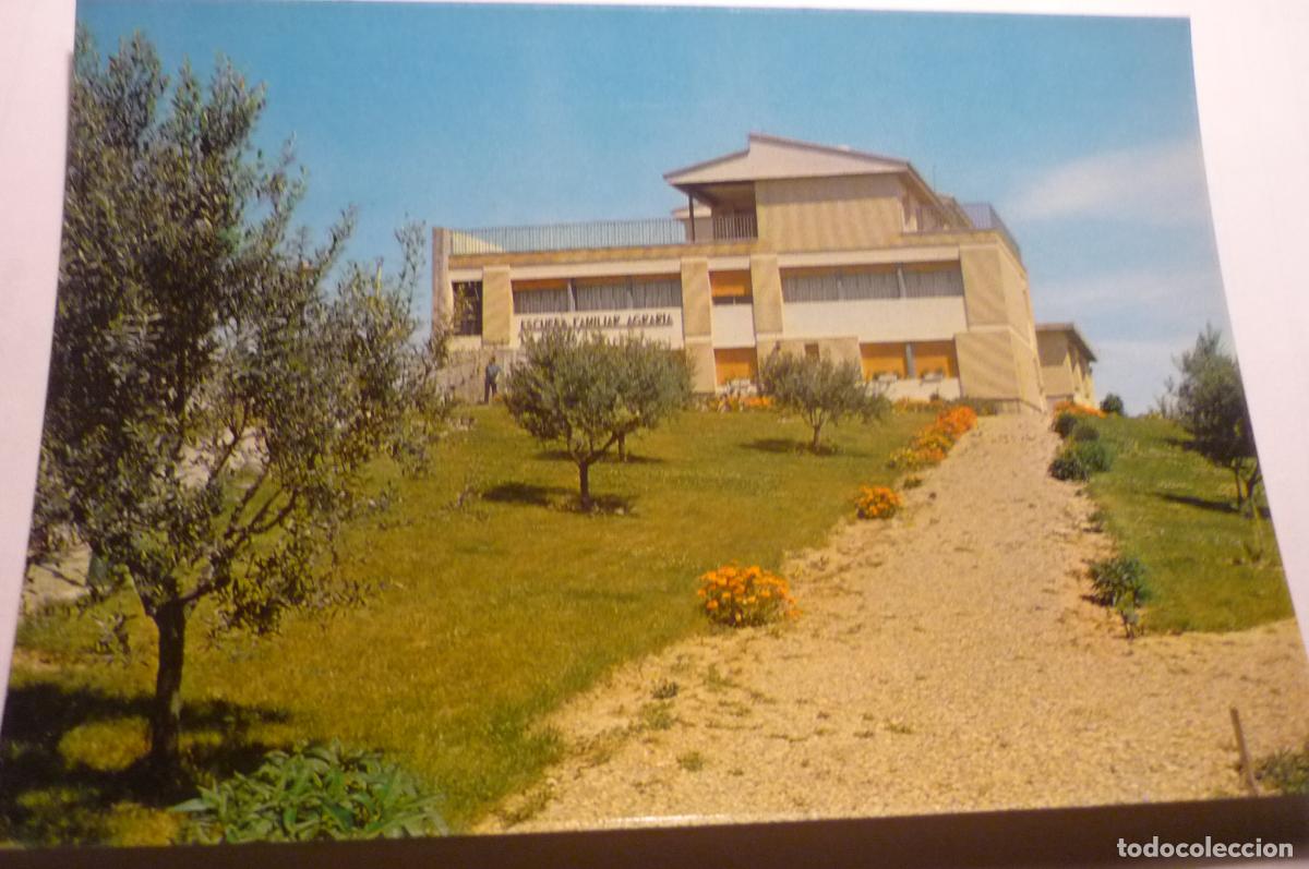 Postales: postal pinseque escuela agraria la noria cm