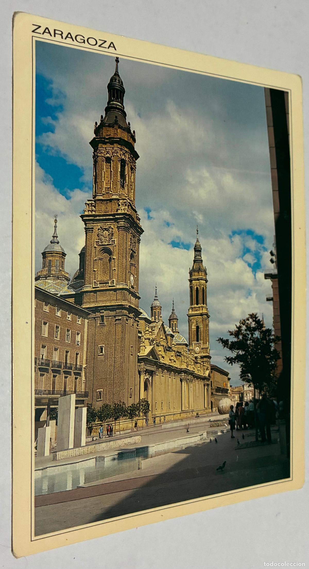 Postales: POSTAL ZARAGOZA PLAZA DEL PILAR
