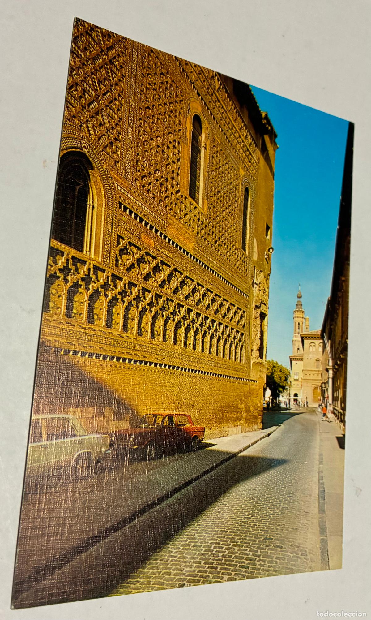 Postales: POSTAL ZARAGOZA MURO EXTERIOR MUDEJAR DE LA SEO