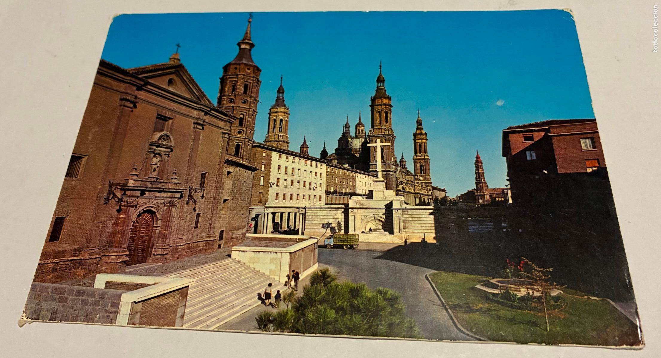 Postales: POSTAL ZARAGOZA SAN JUAN DE LOS PANETES BASILICA DEL PILAR