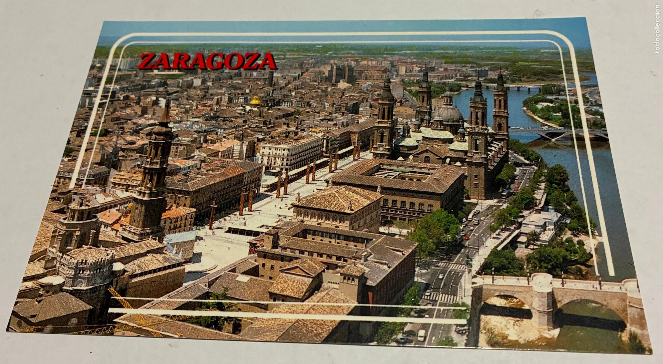 Postales: POSTAL ZARAGOZA VISTA AEREA - Foto 1
