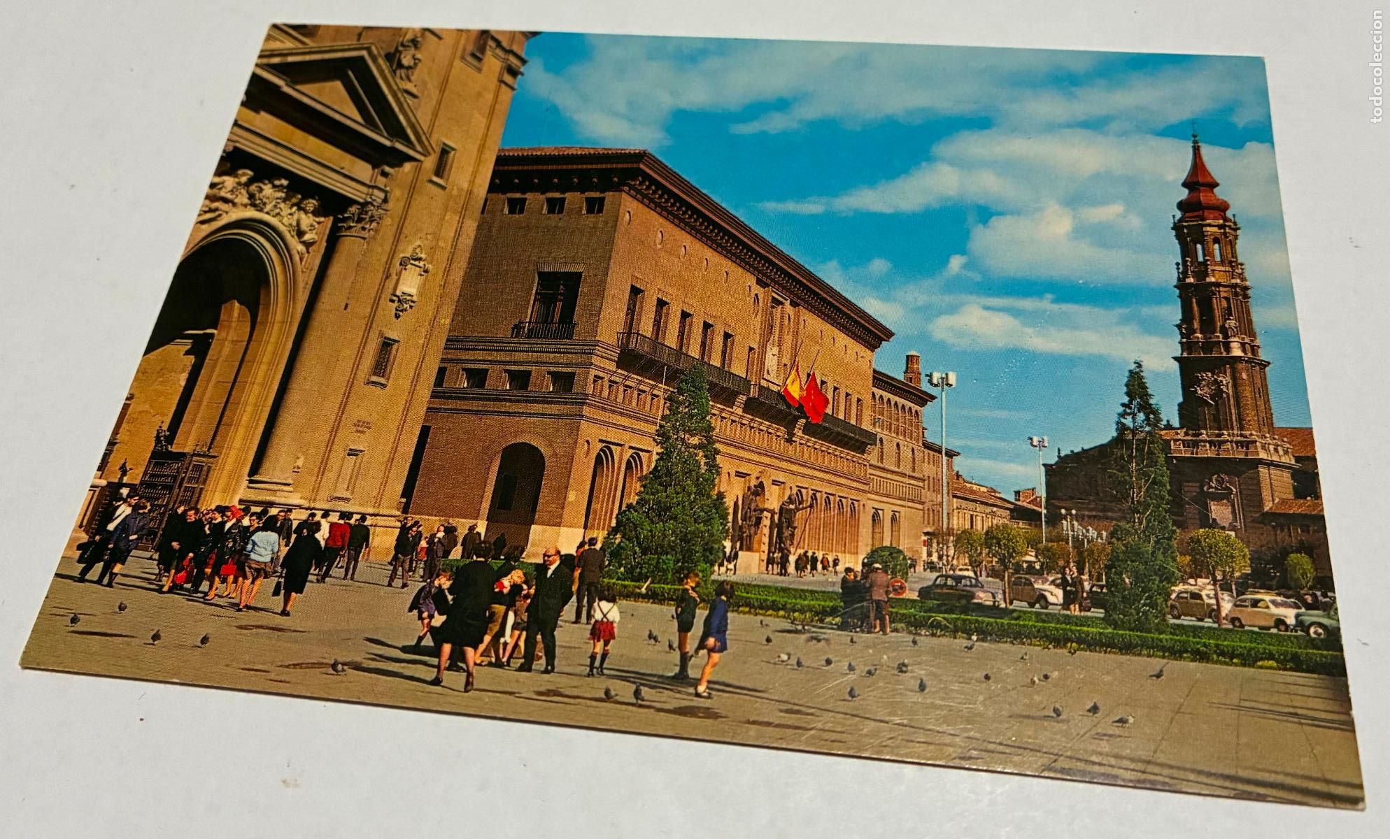 Postales: POSTAL ZARAGOZA PLAZA DE NTRA SRA DEL PILAR