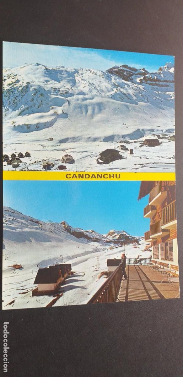 Postales: HUESCA-V15-III-150X105mm.-ESCRITA-PIRINEO ARAGONES-CANDANCHU..