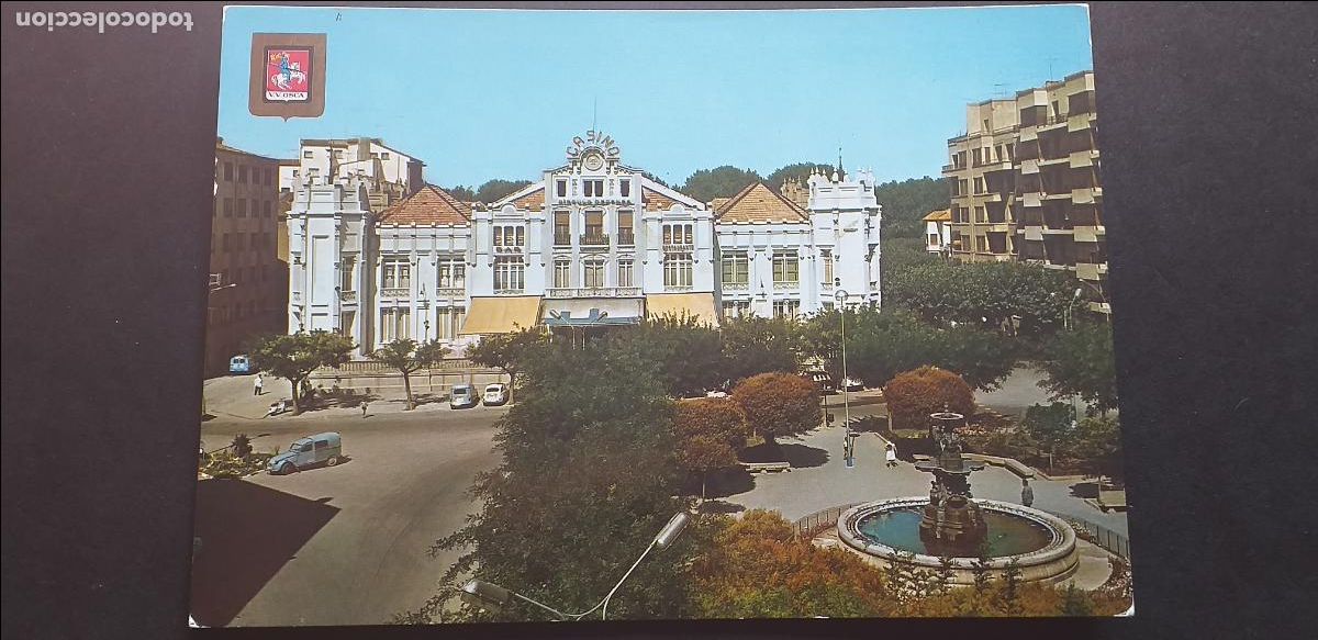 Postales: HUESCA-V15-III-150X105mm.-ESCRITA-CASINO...