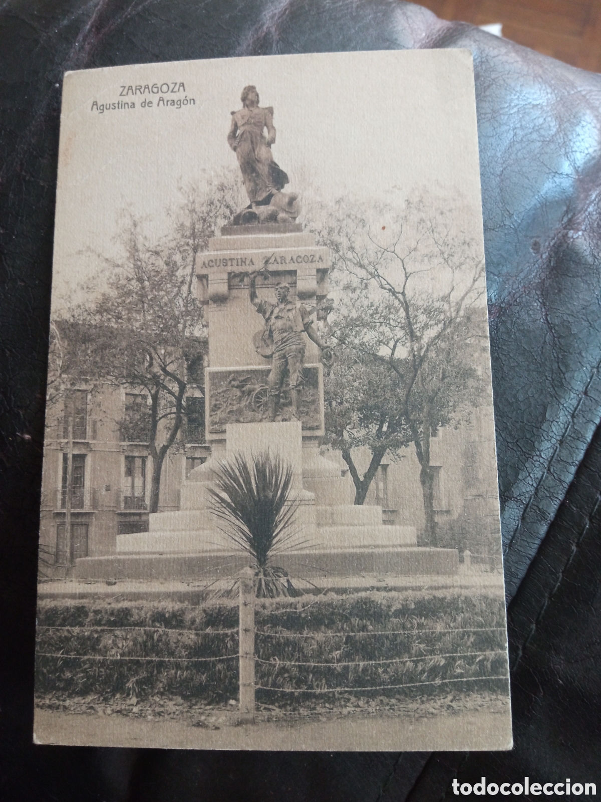 Postales: Antigua postal fotogr&aacute;fica, Zaragoza, Recuerdo de la Tuna Escolar Zaragozana, 1925