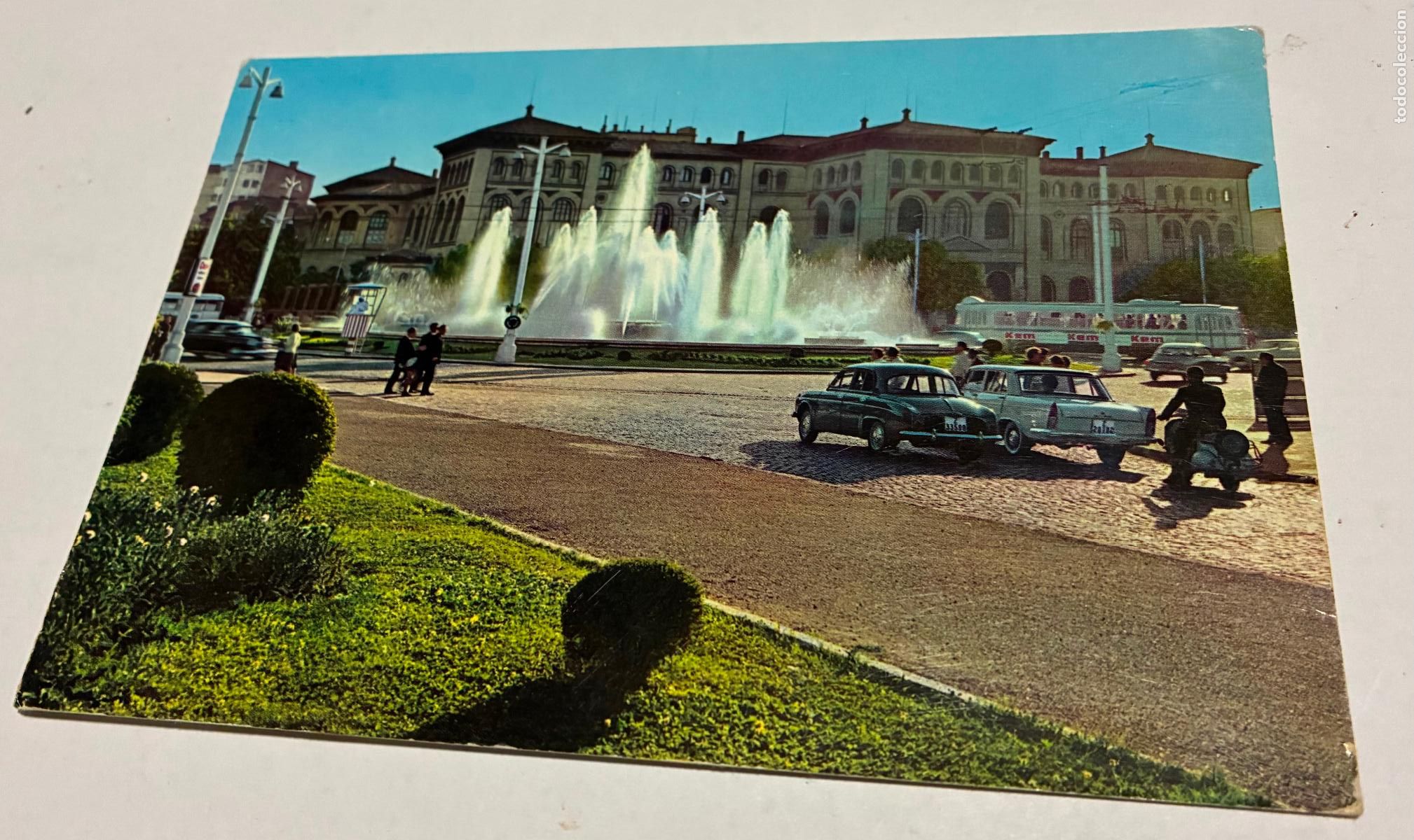 Postales: POSTAL ZARAGOZA PLAZA PARAISO
