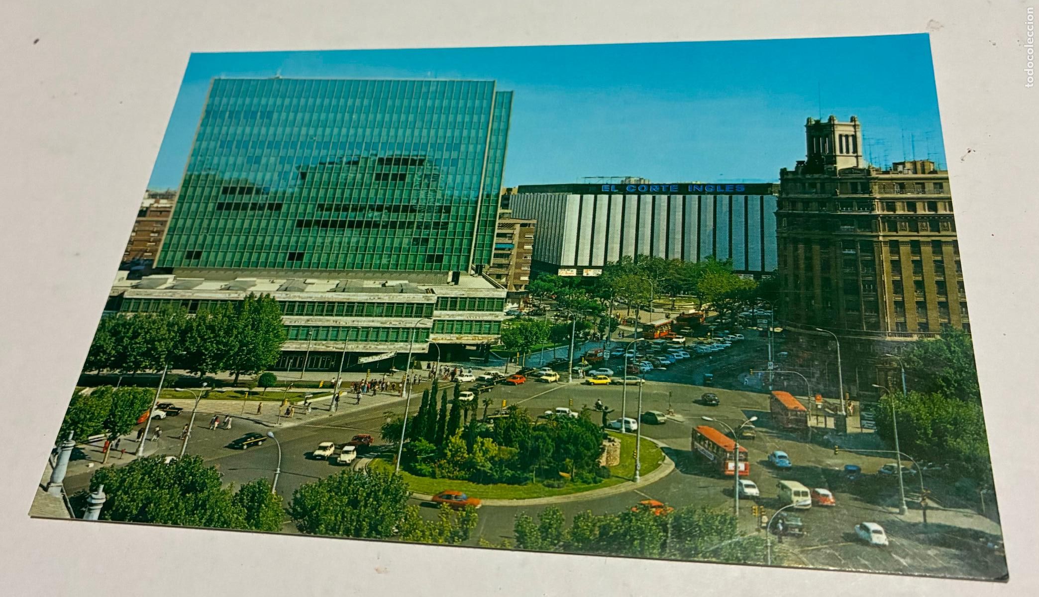 Postales: POSTAL ZARAGOZA PLAZA DEL PARAISO
